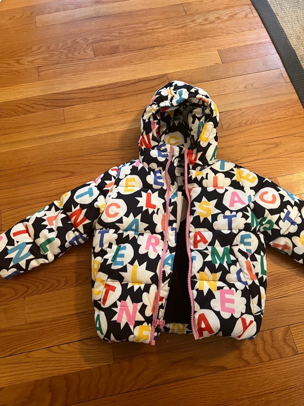 Stella McCartney kids winter jacket size 4  brand new unworn with tags
